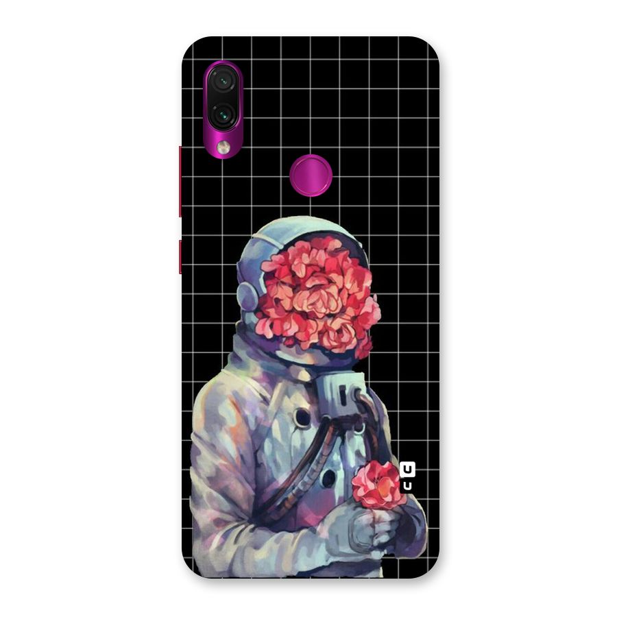 Robot Rose Back Case for Redmi Note 7 Pro