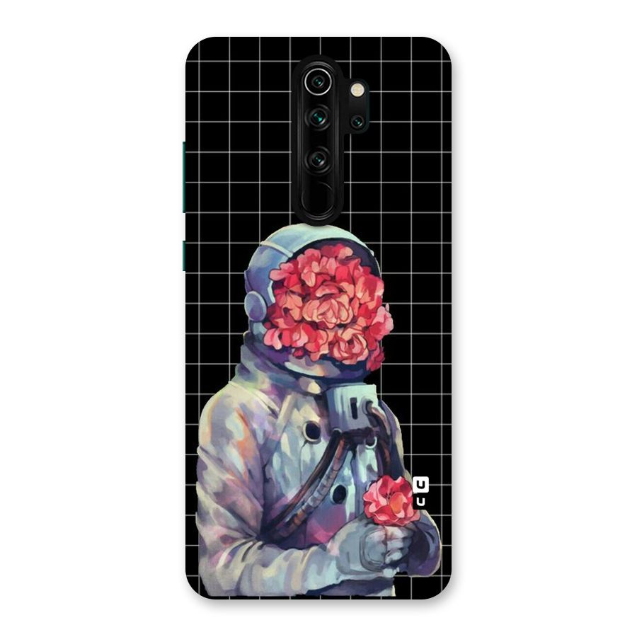 Robot Rose Back Case for Redmi Note 8 Pro