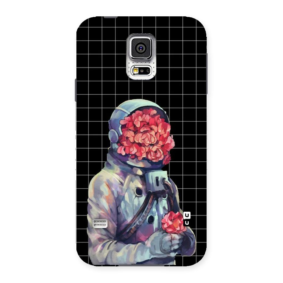 Robot Rose Back Case for Samsung Galaxy S5