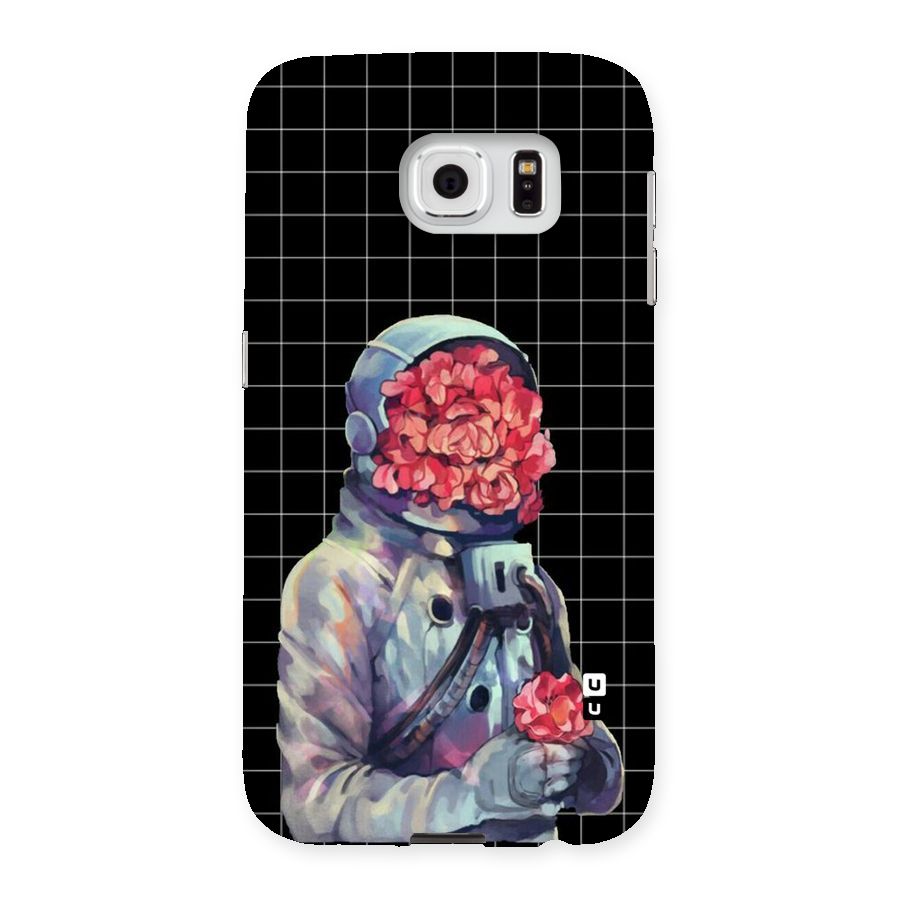 Robot Rose Back Case for Samsung Galaxy S6