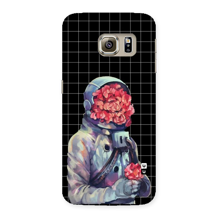 Robot Rose Back Case for Samsung Galaxy S6 Edge