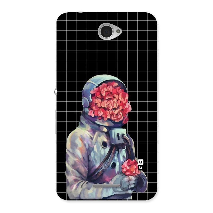 Robot Rose Back Case for Sony Xperia E4