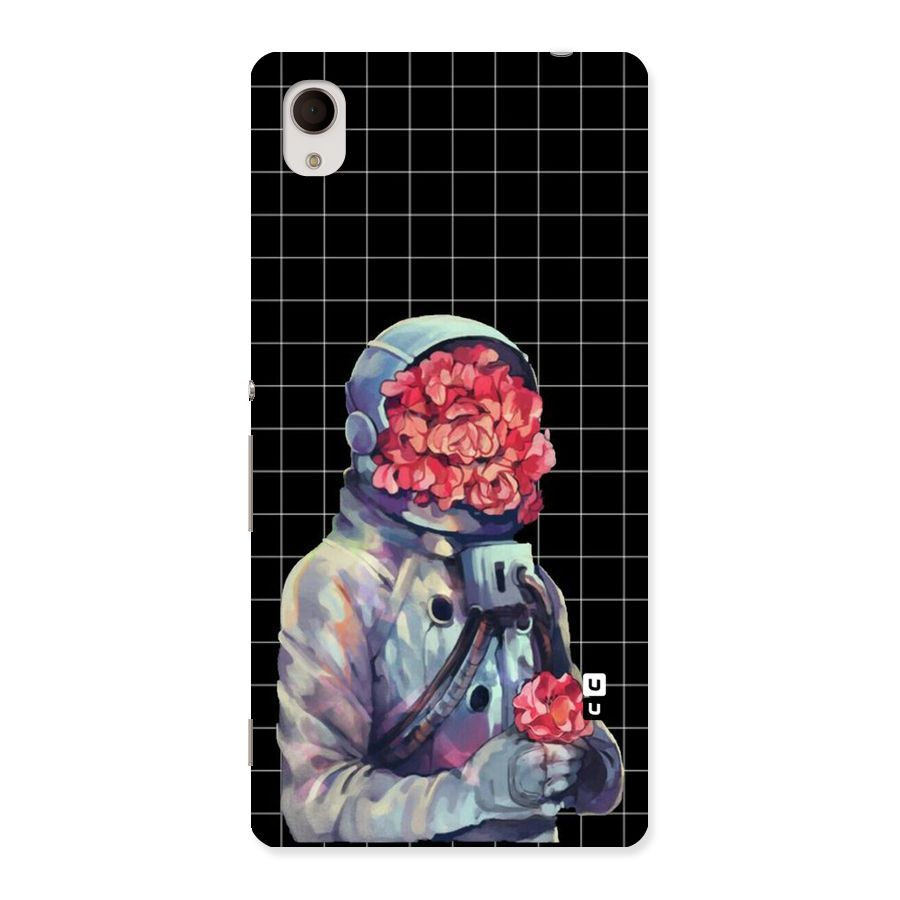 Robot Rose Back Case for Sony Xperia M4
