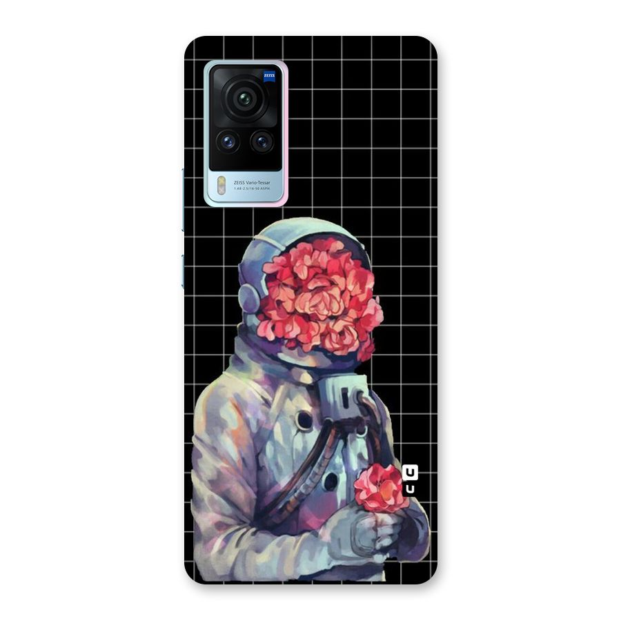 Robot Rose Back Case for Vivo X60 Pro