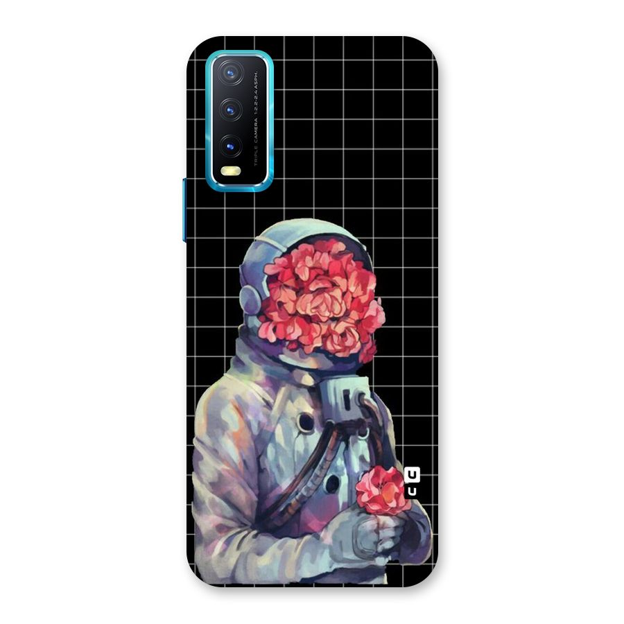 Robot Rose Back Case for Vivo Y20A