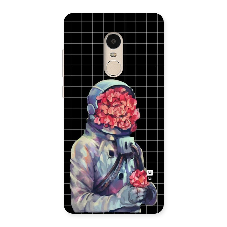Robot Rose Back Case for Xiaomi Redmi Note 4