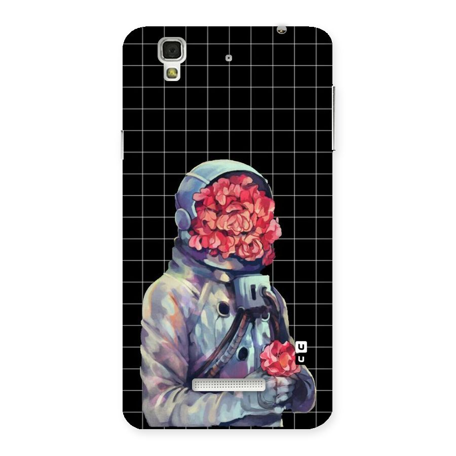 Robot Rose Back Case for YU Yureka Plus