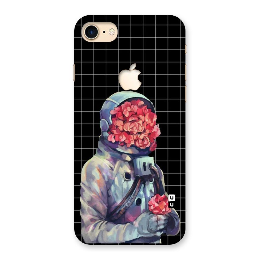Robot Rose Back Case for iPhone 7 Apple Cut