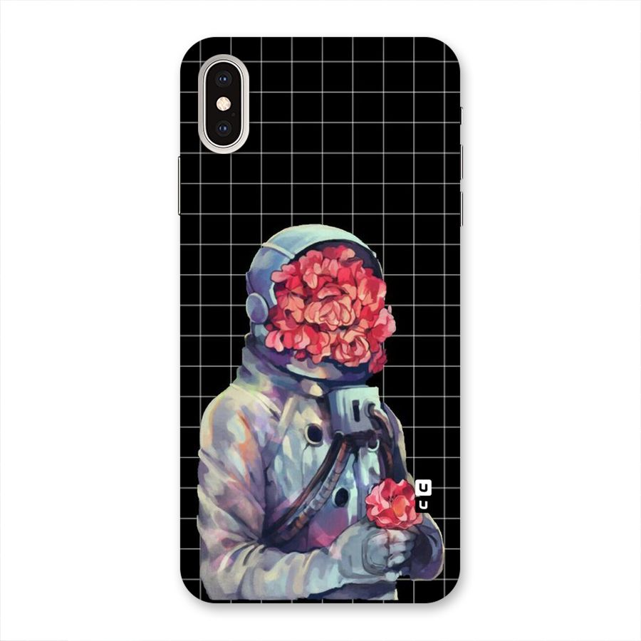 Robot Rose Back Case for iPhone XS Max