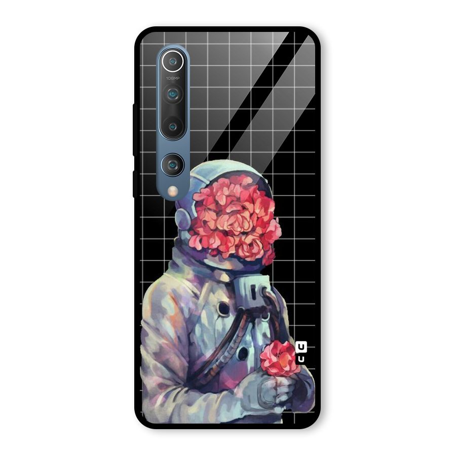 Robot Rose Glass Back Case for Mi 10