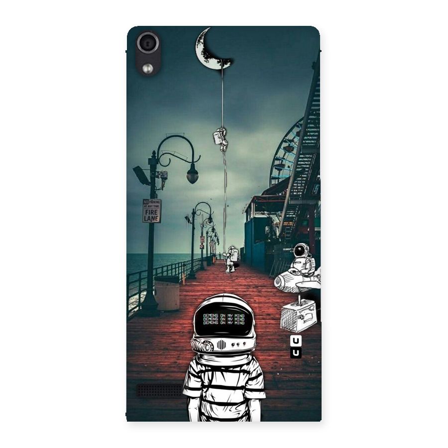Robotic Design Back Case for Ascend P6