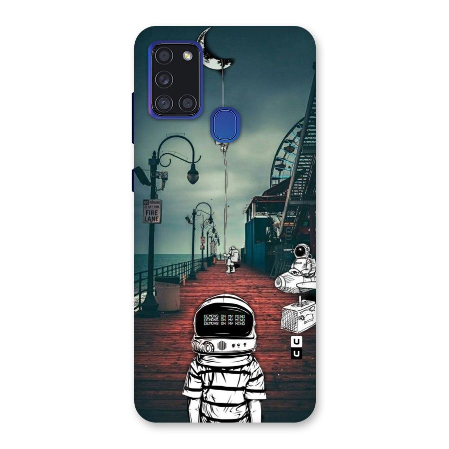 Robotic Design Back Case for Galaxy A21s