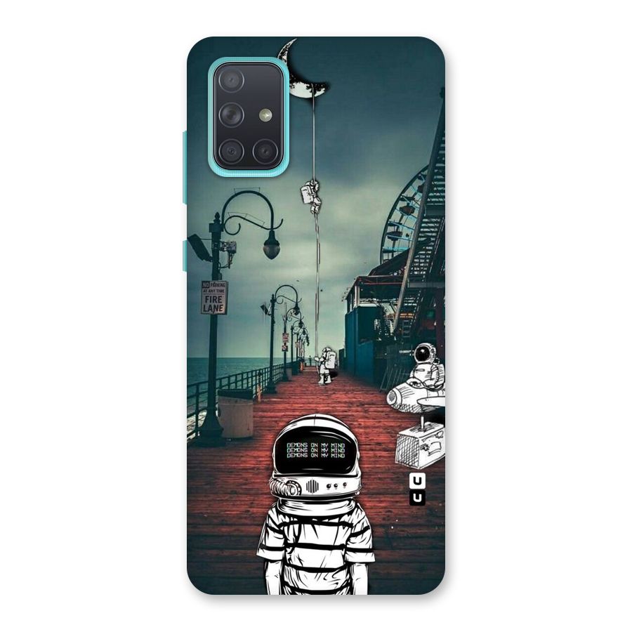 Robotic Design Back Case for Galaxy A71