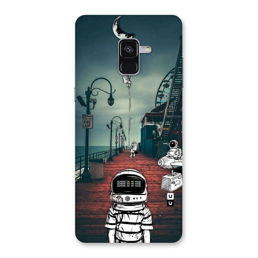 Robotic Design Back Case for Galaxy A8 Plus