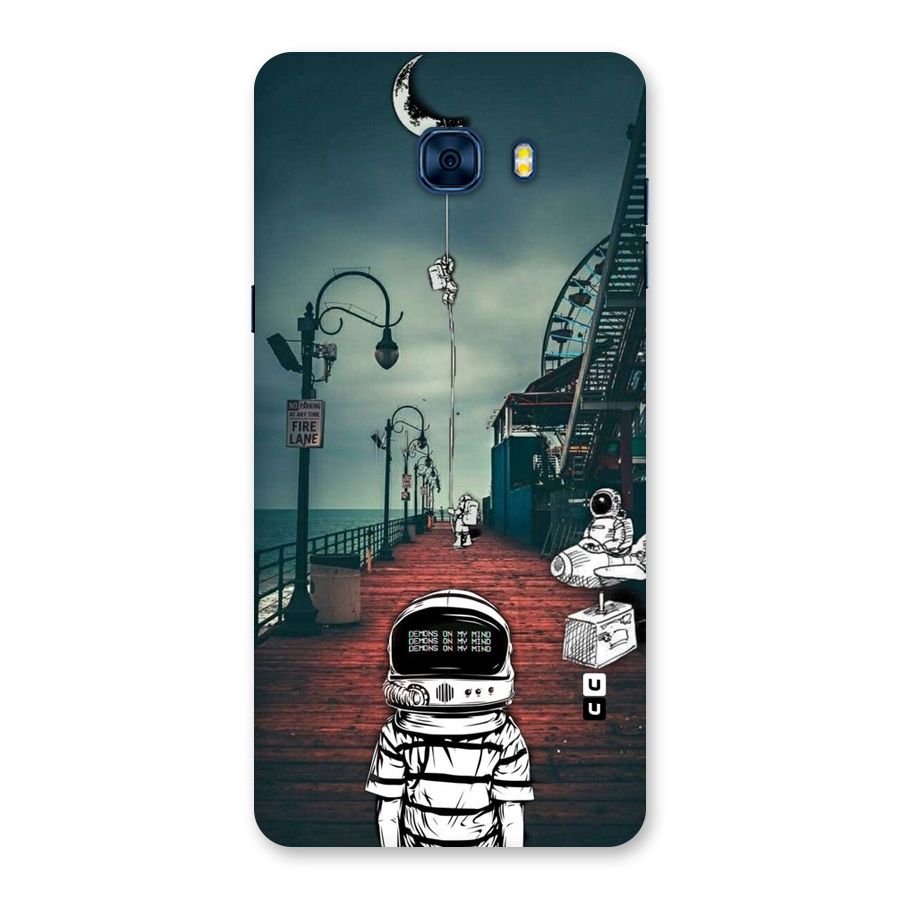 Robotic Design Back Case for Galaxy C7 Pro