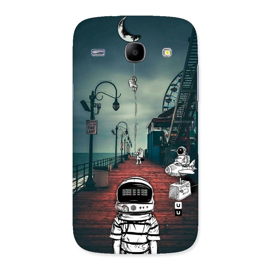 Robotic Design Back Case for Galaxy Core