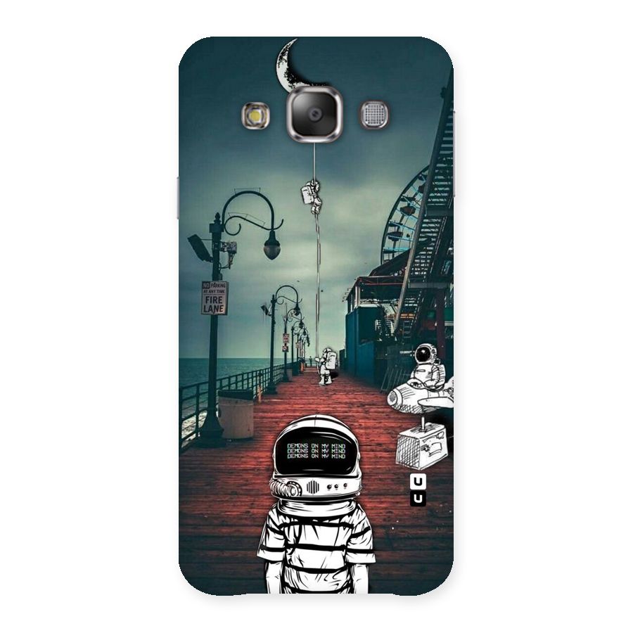 Robotic Design Back Case for Galaxy E7