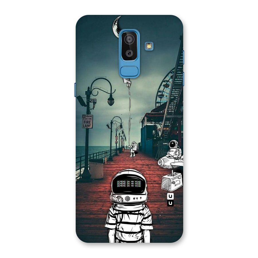 Robotic Design Back Case for Galaxy J8
