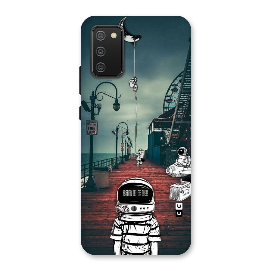 Robotic Design Back Case for Galaxy M02s