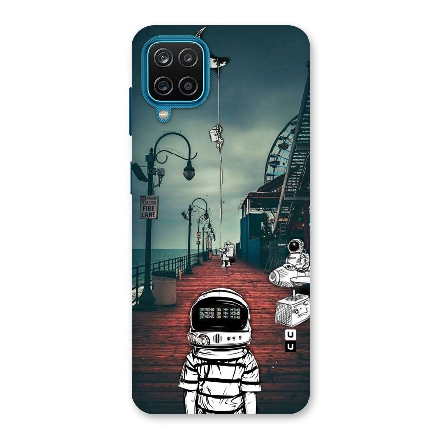 Robotic Design Back Case for Galaxy M12