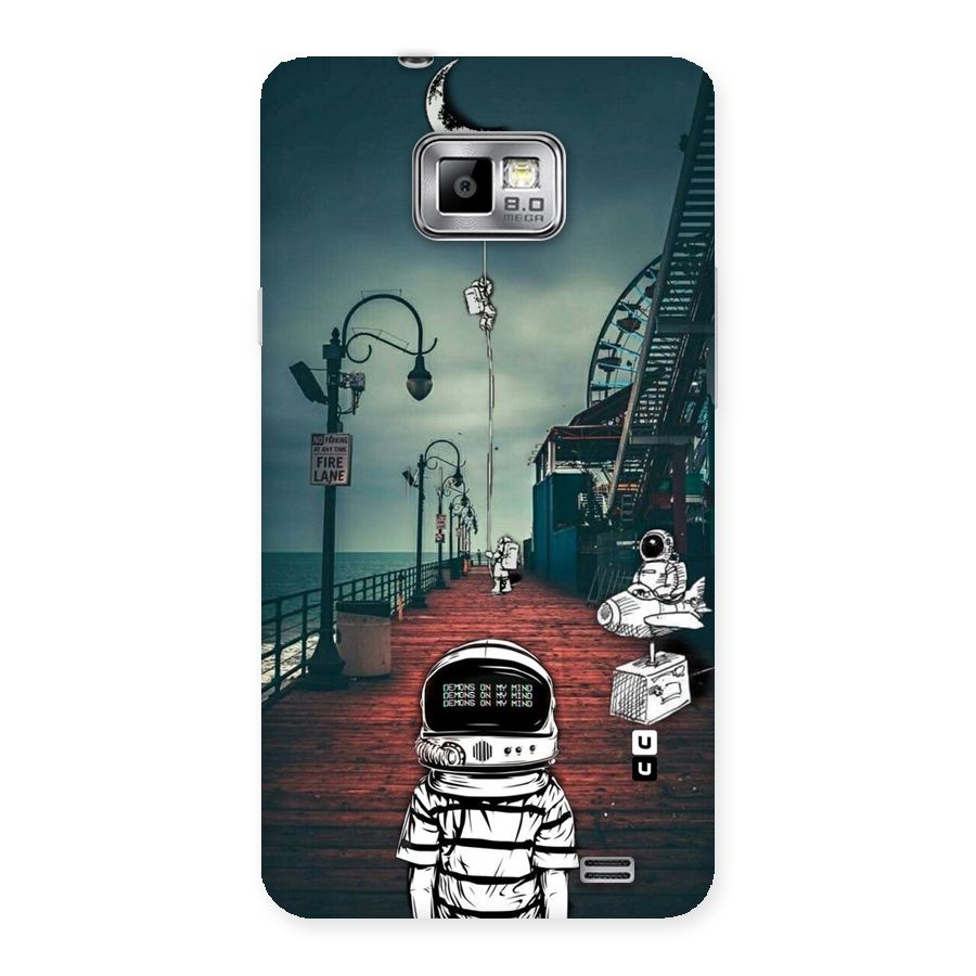 Robotic Design Back Case for Galaxy S2