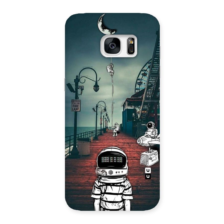 Robotic Design Back Case for Galaxy S7 Edge