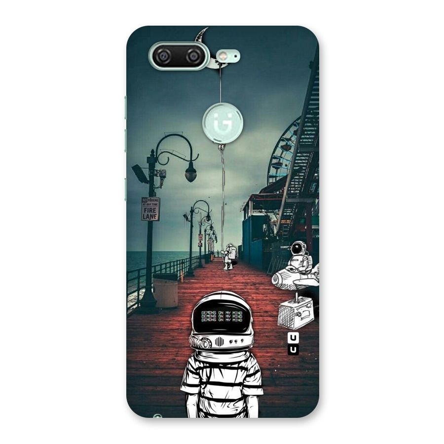 Robotic Design Back Case for Gionee S10