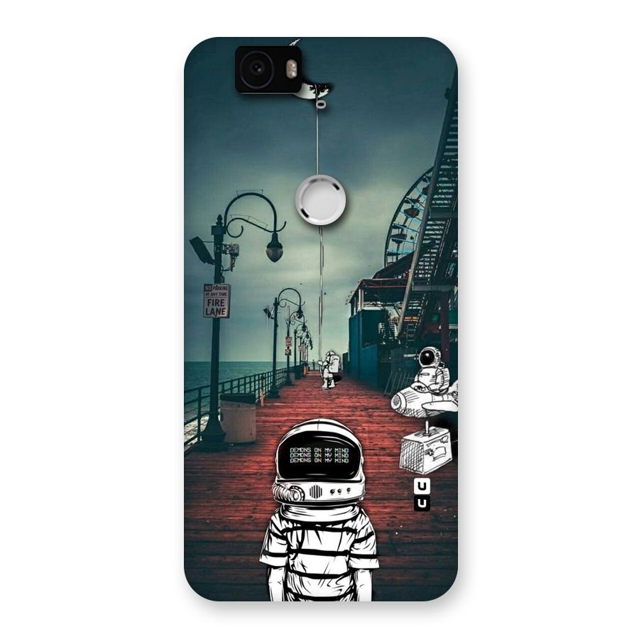 Robotic Design Back Case for Google Nexus-6P