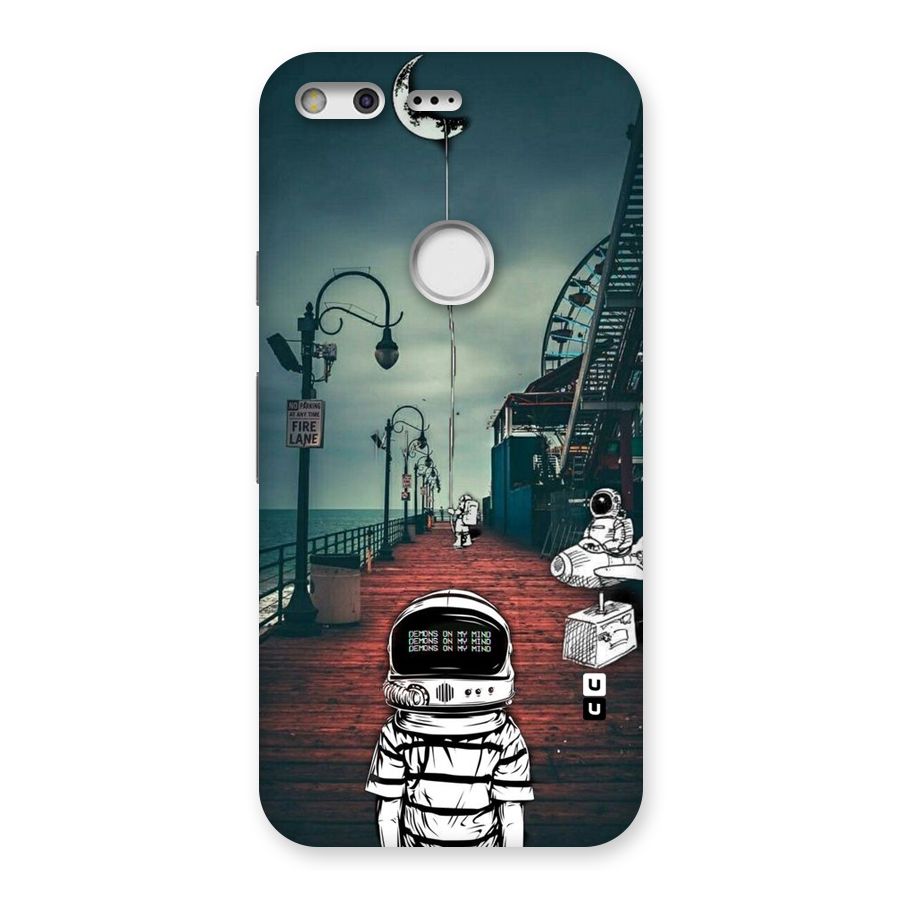 Robotic Design Back Case for Google Pixel