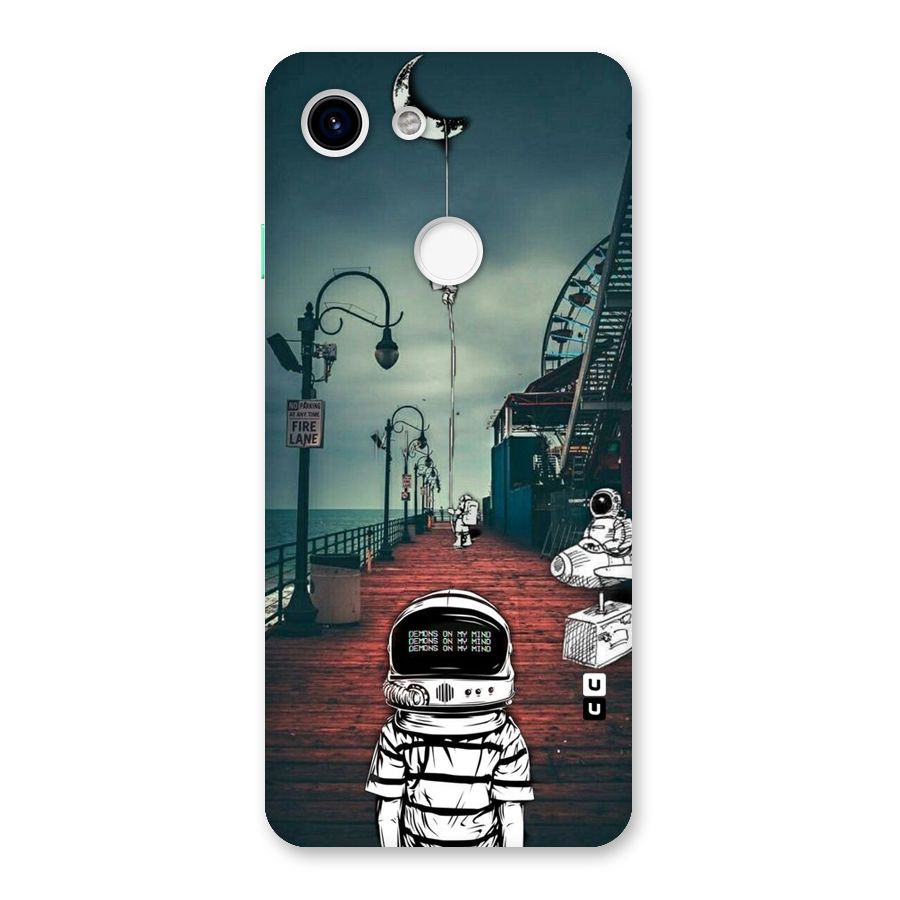 Robotic Design Back Case for Google Pixel 3