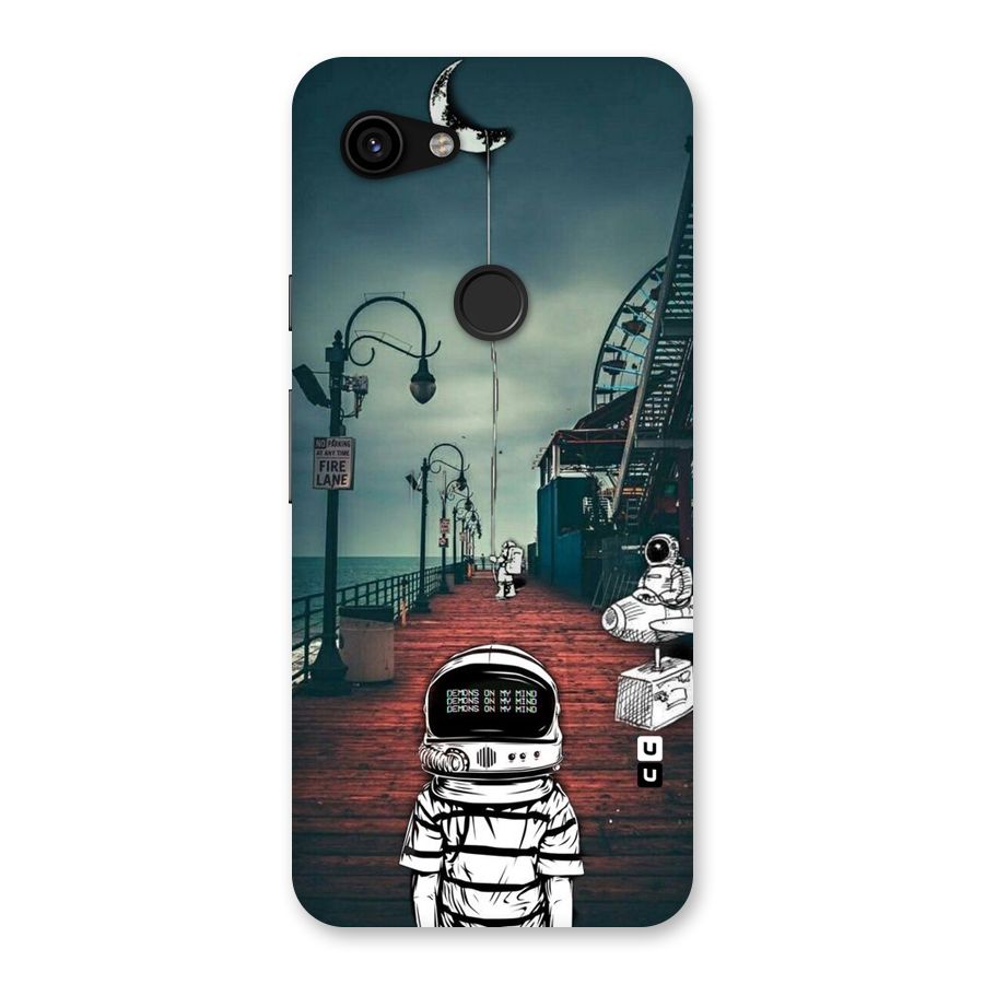 Robotic Design Back Case for Google Pixel 3a