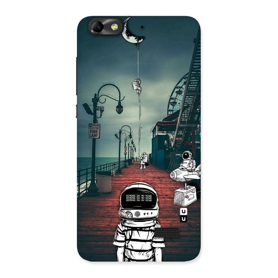 Robotic Design Back Case for Honor 4C