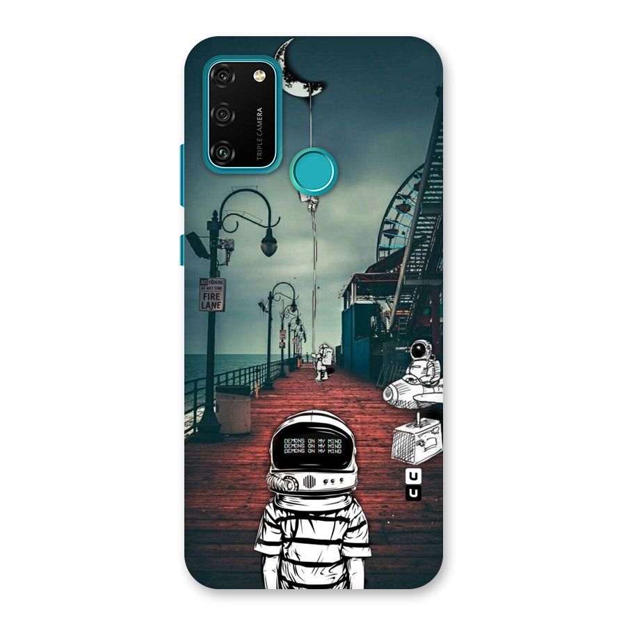 Robotic Design Back Case for Honor 9A