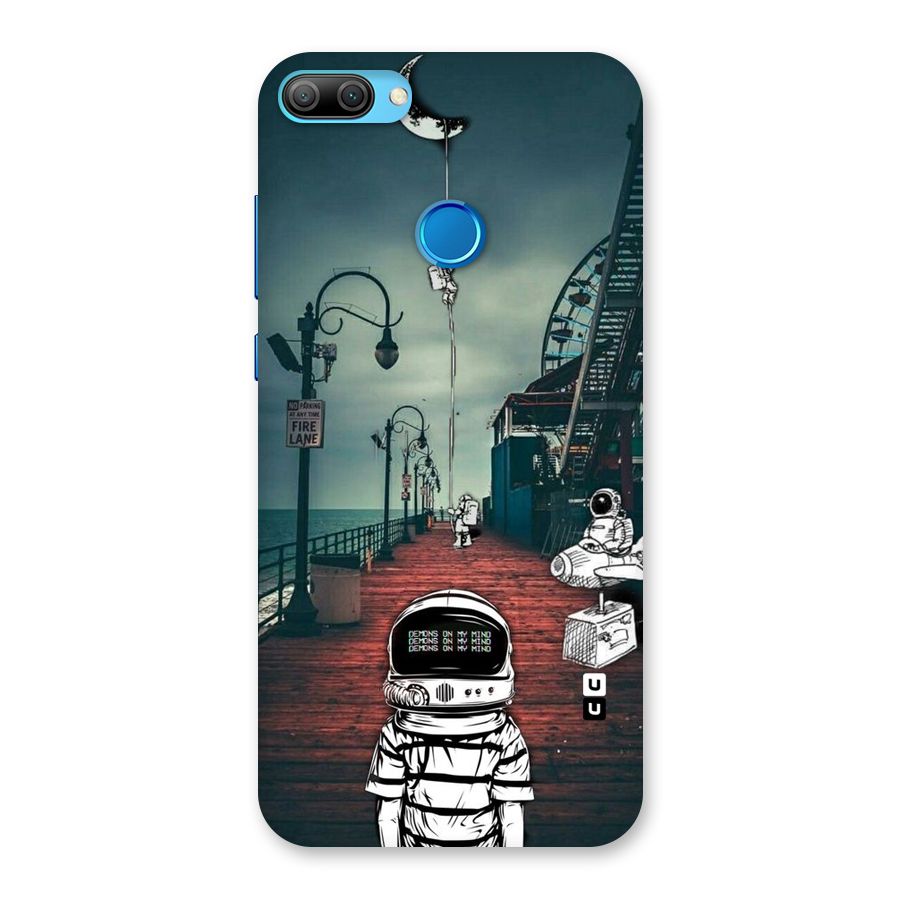 Robotic Design Back Case for Honor 9N