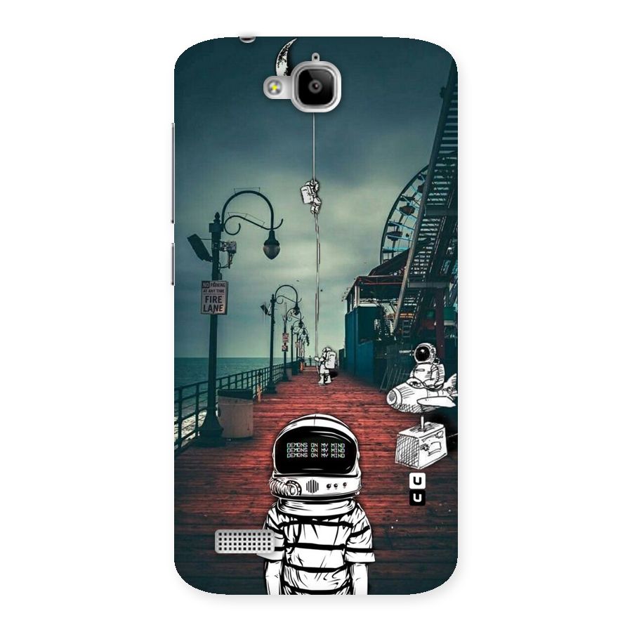 Robotic Design Back Case for Honor Holly