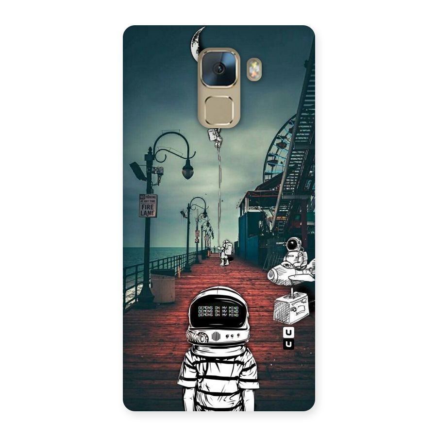Robotic Design Back Case for Huawei Honor 7