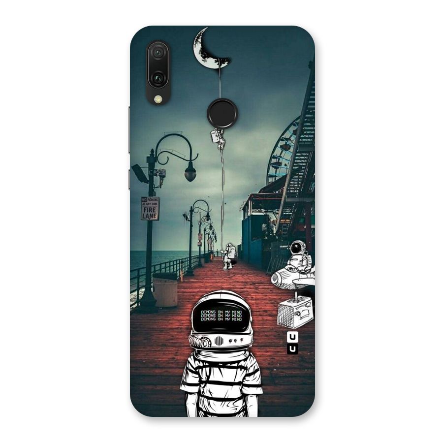 Robotic Design Back Case for Huawei Y9 (2019)