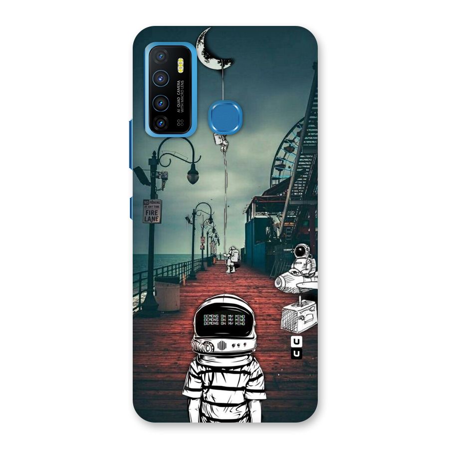 Robotic Design Back Case for Infinix Hot 9