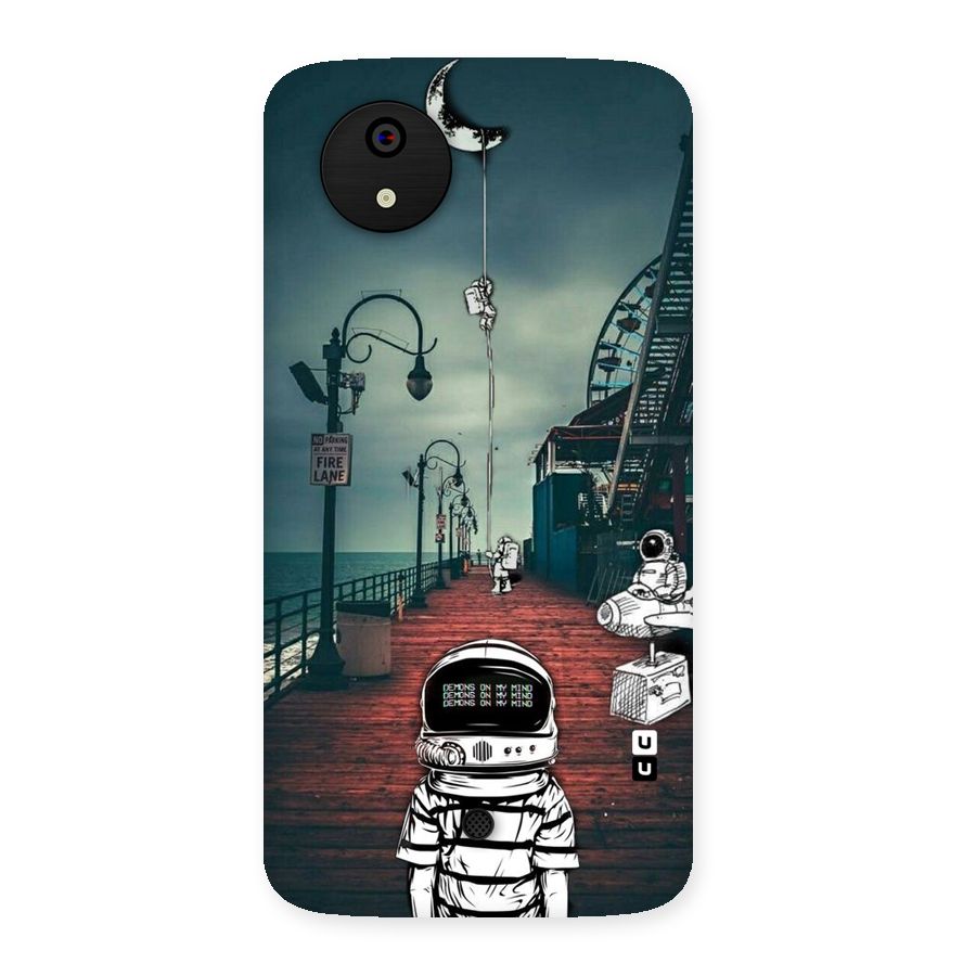 Robotic Design Back Case for Micromax Canvas A1