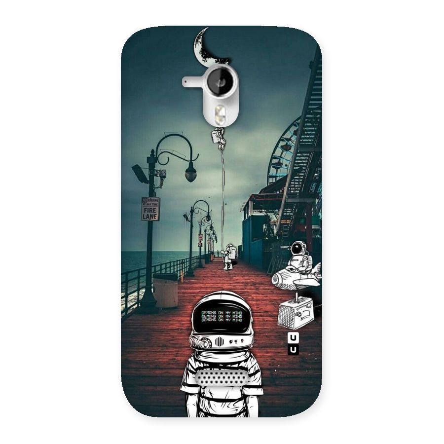 Robotic Design Back Case for Micromax Canvas HD A116
