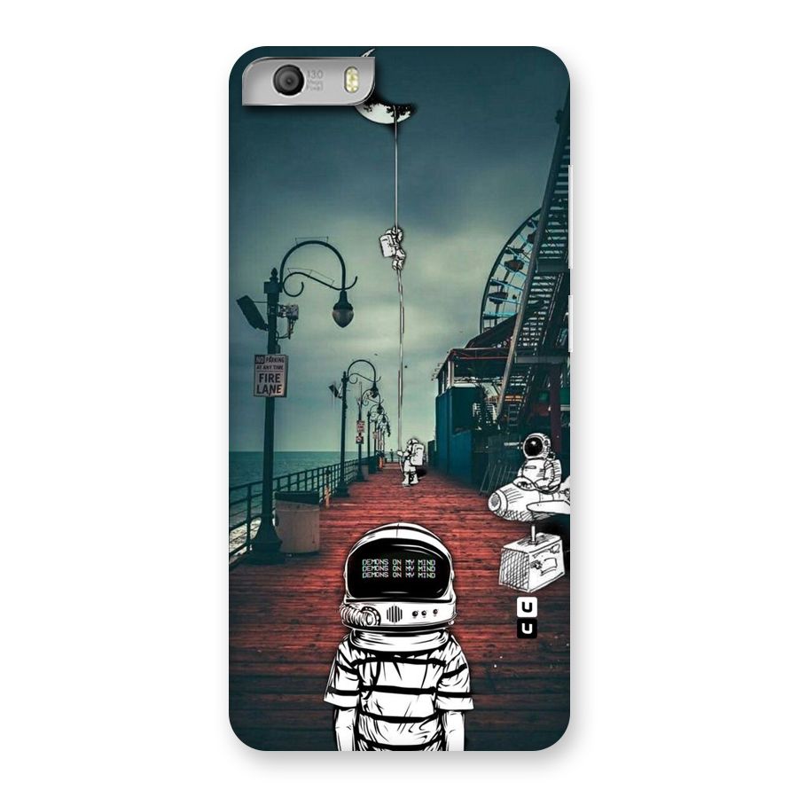 Robotic Design Back Case for Micromax Canvas Knight 2