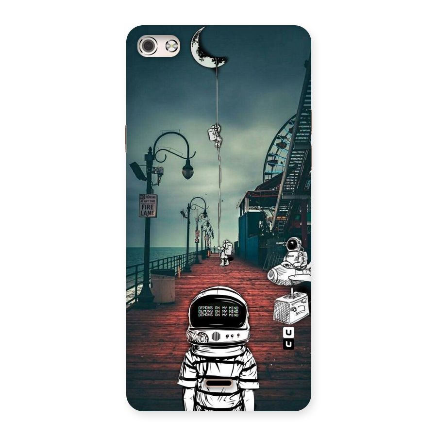 Robotic Design Back Case for Micromax Canvas Silver 5