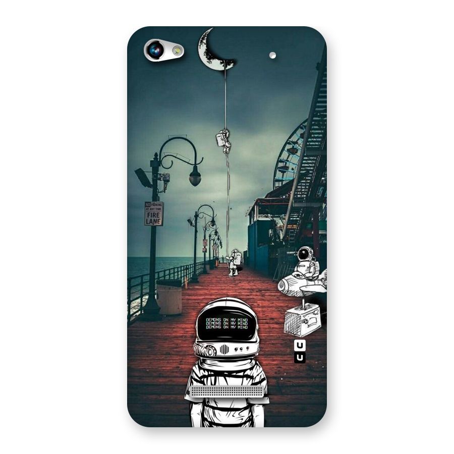 Robotic Design Back Case for Micromax Hue 2