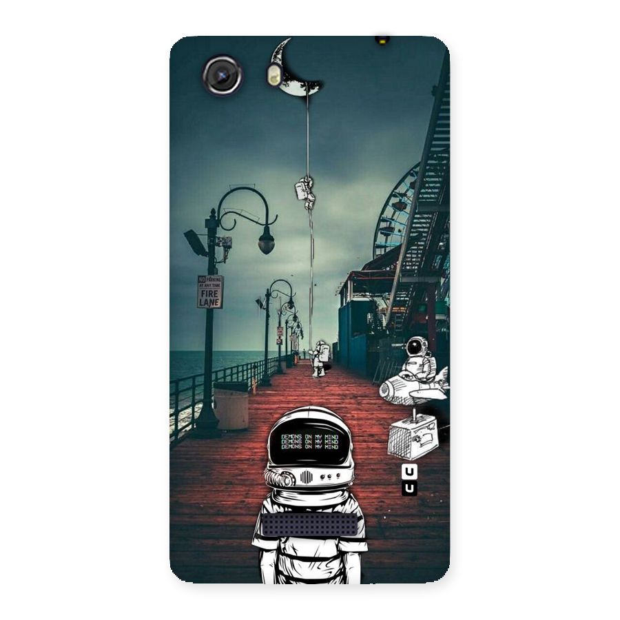 Robotic Design Back Case for Micromax Unite 3