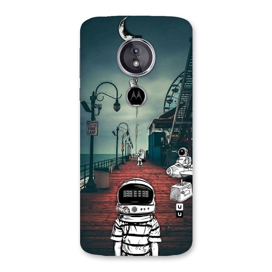 Robotic Design Back Case for Moto E5