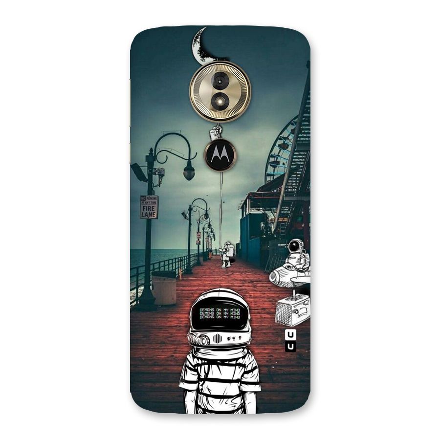 Robotic Design Back Case for Moto G6 Play