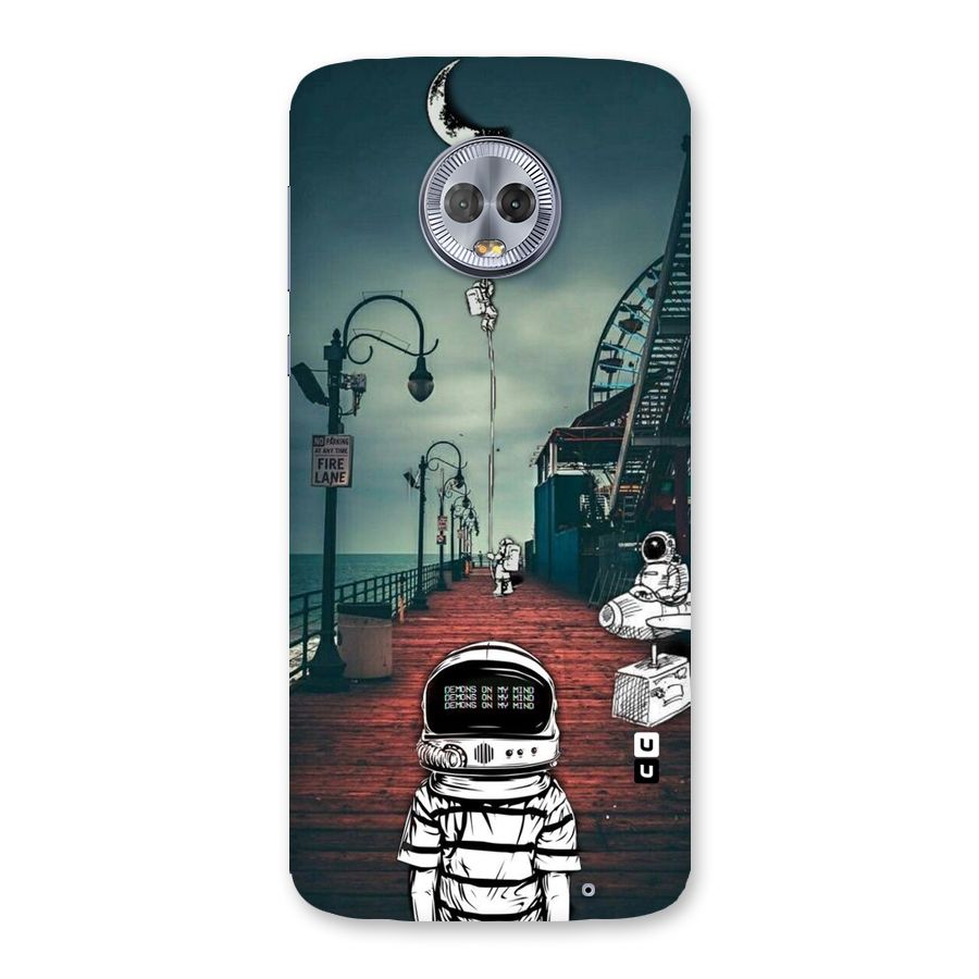Robotic Design Back Case for Moto G6 Plus