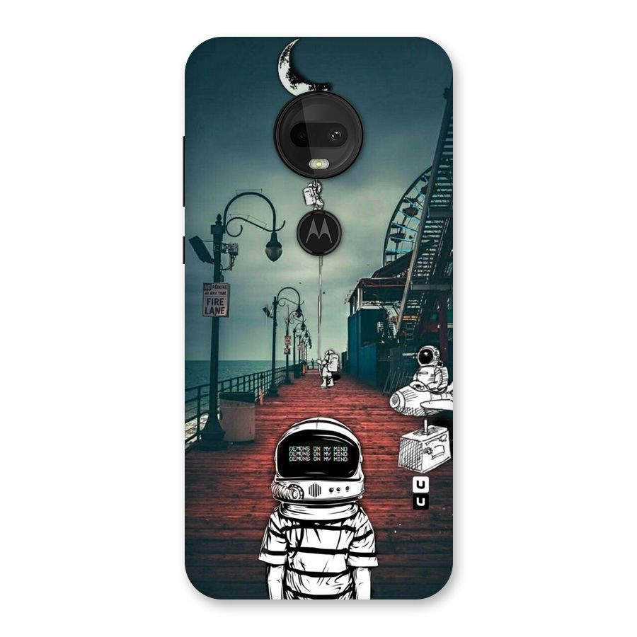 Robotic Design Back Case for Moto G7