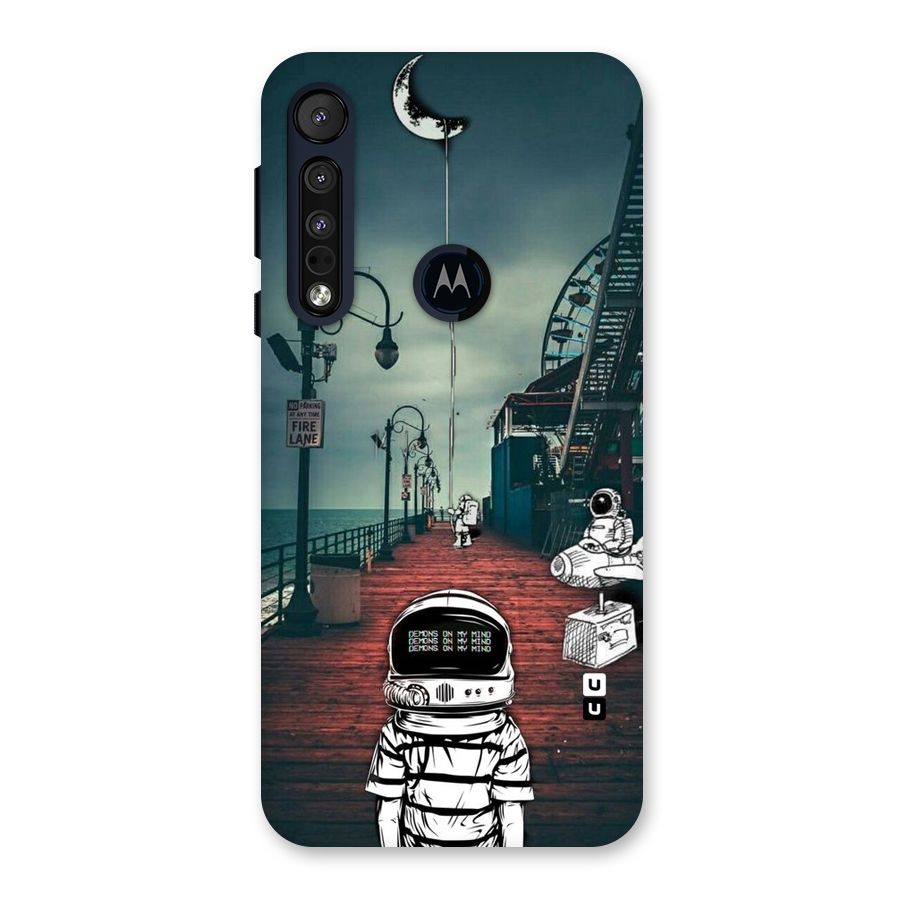 Robotic Design Back Case for Motorola One Macro