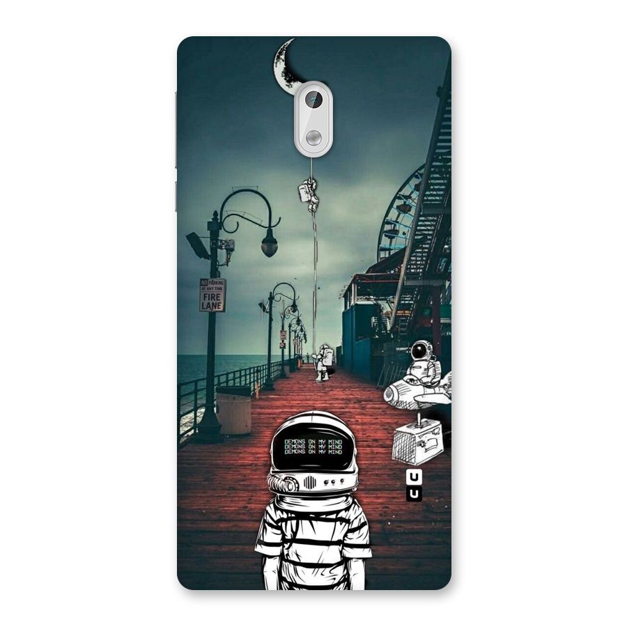 Robotic Design Back Case for Nokia 3